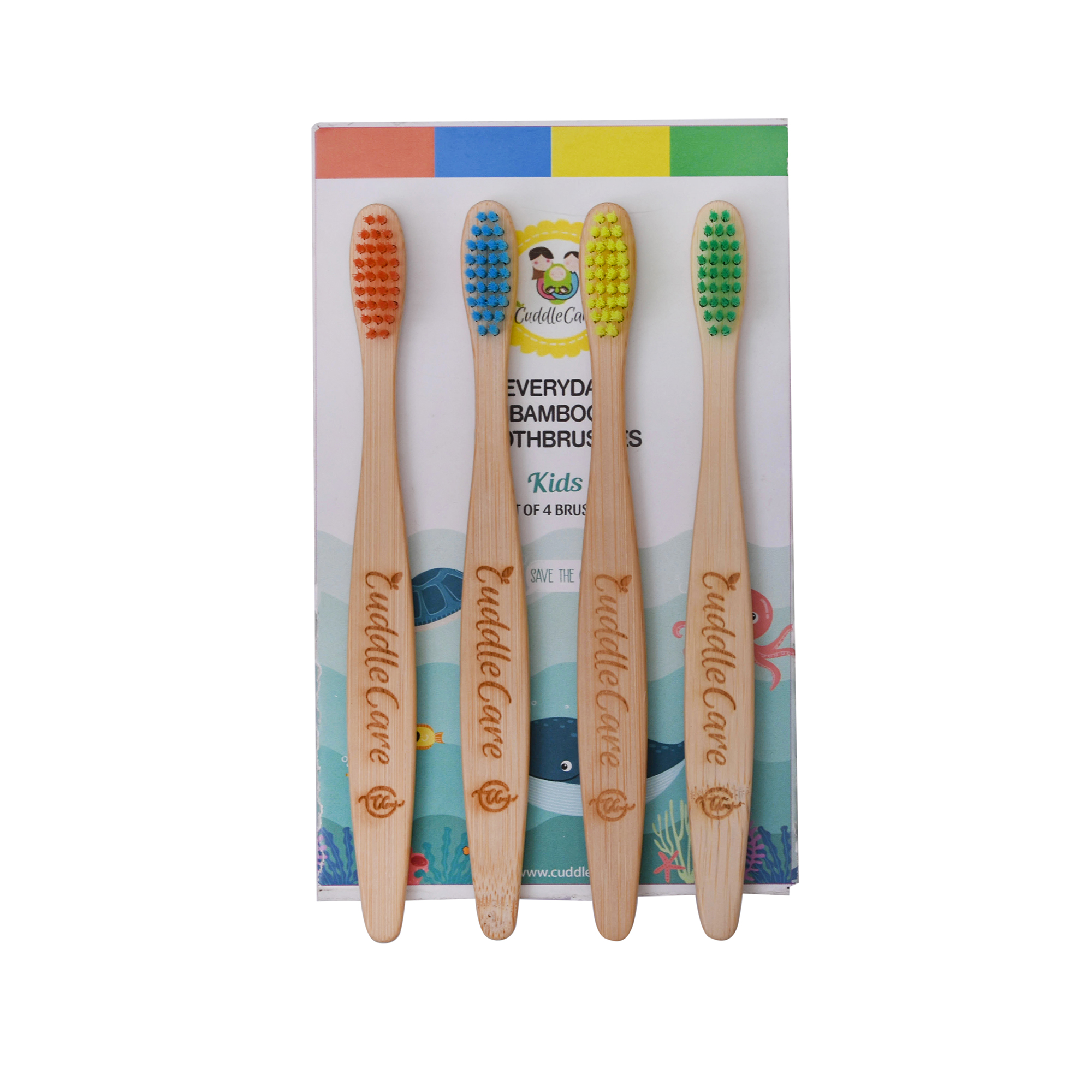 Everyday Bamboo Toothbrush Combo