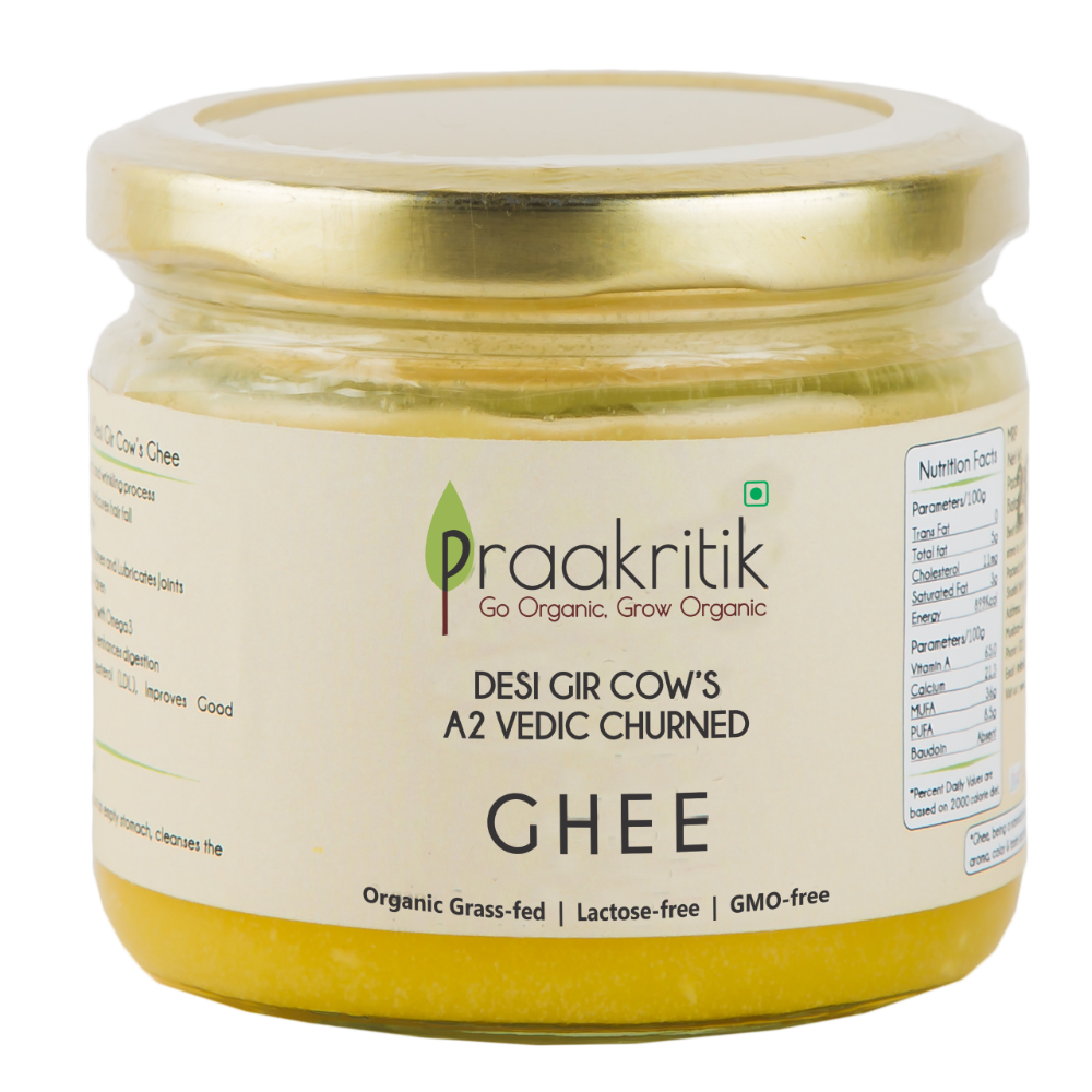 Praakritik Natural Desi Gir Cow A2 Ghee