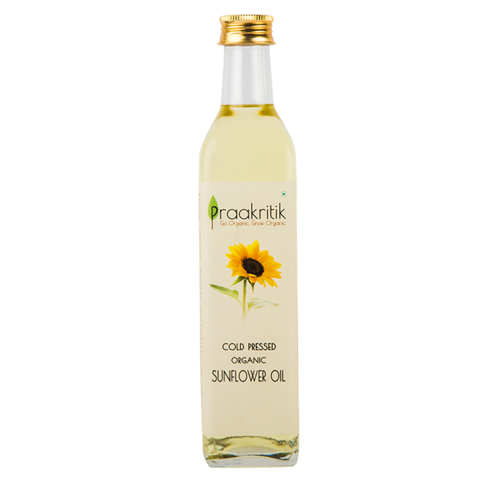 Praakritik Organic Cold Pressed sunflower Oil