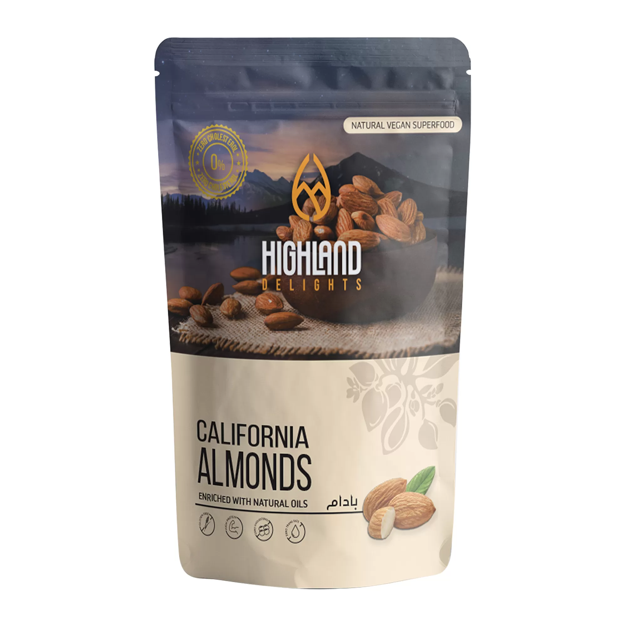 Highland Delights Premium California Almonds