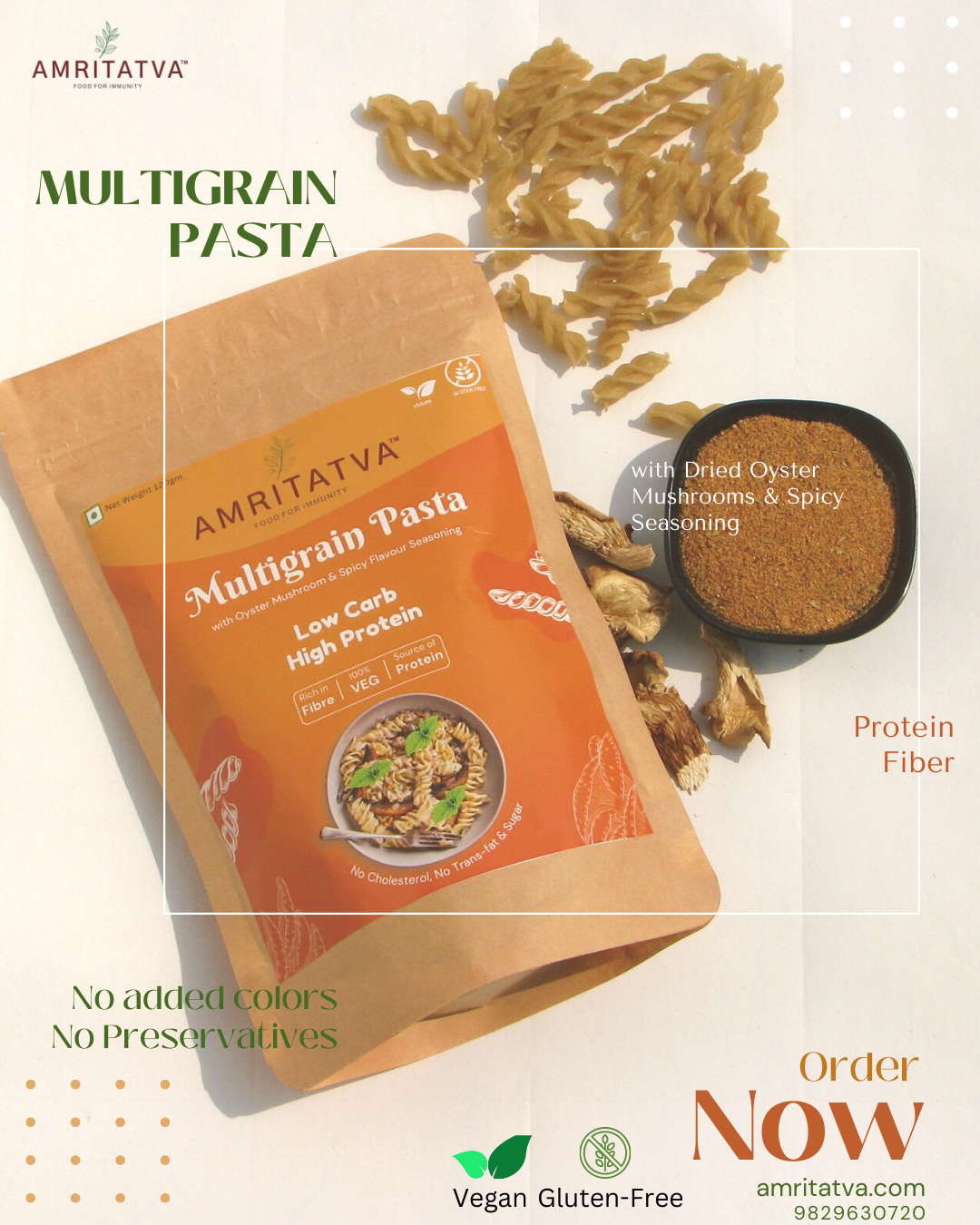 Amritatva Gluten-Free Multigrain Pasta