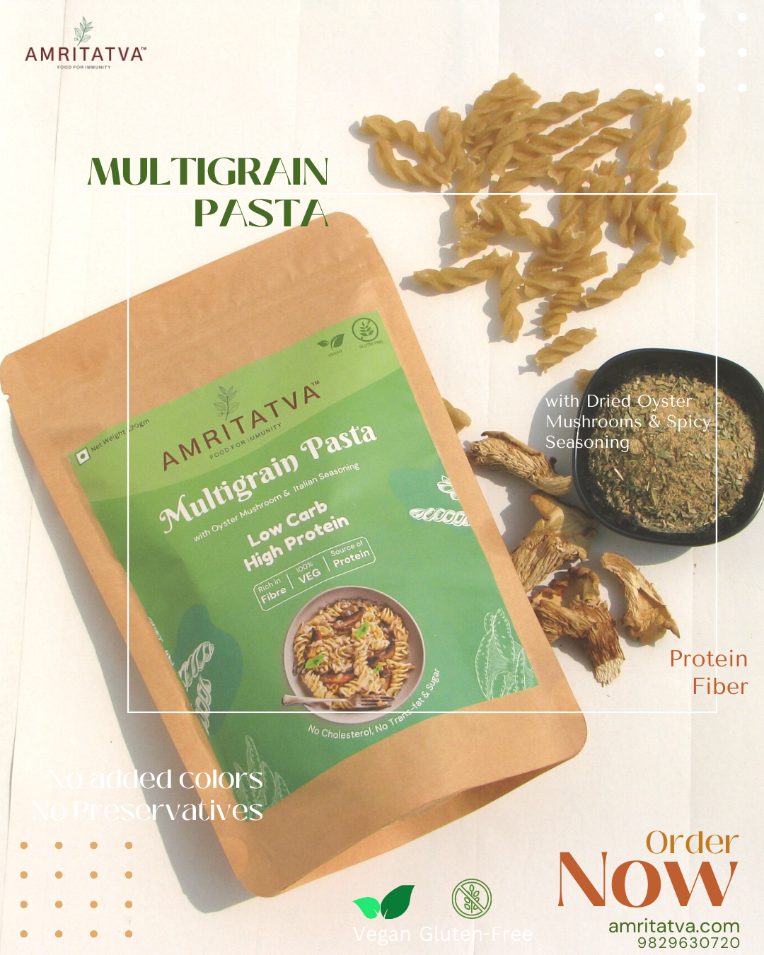 Amritatva Gluten-Free Multigrain Pasta