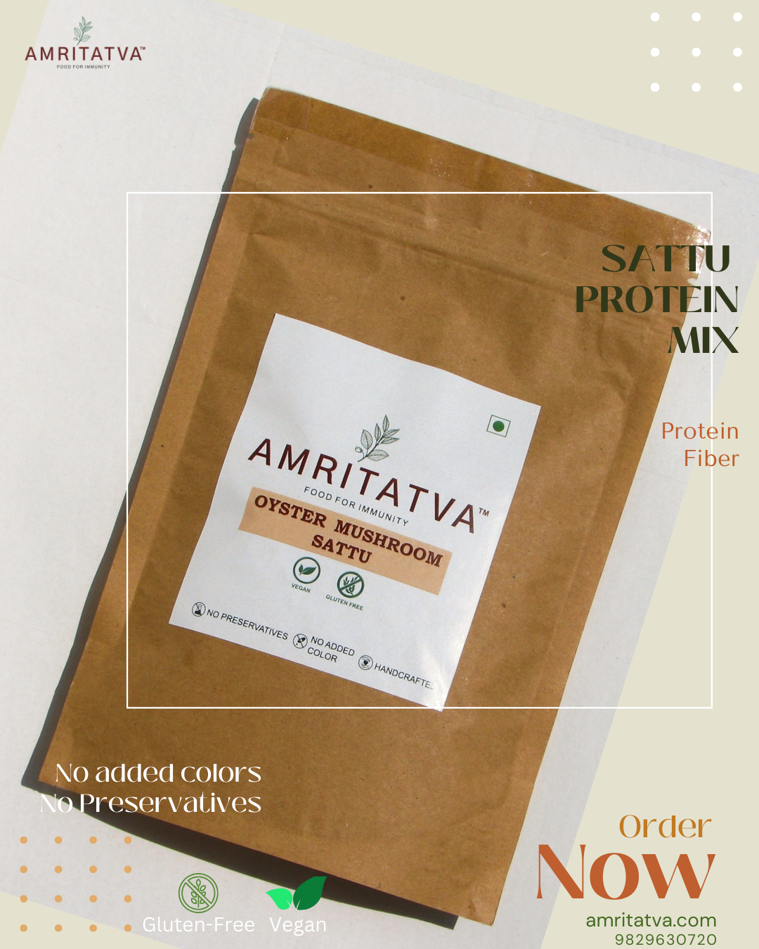 Amritatva Sattu Protein Mix