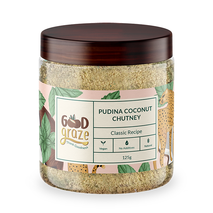 Good Graze Pudina Coconut Chutney