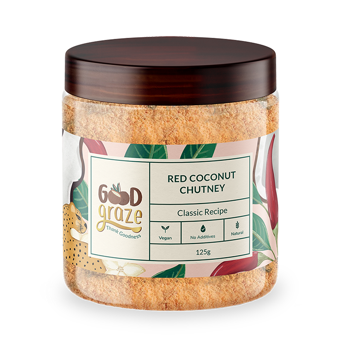 Good Graze Red Coconut Chutney