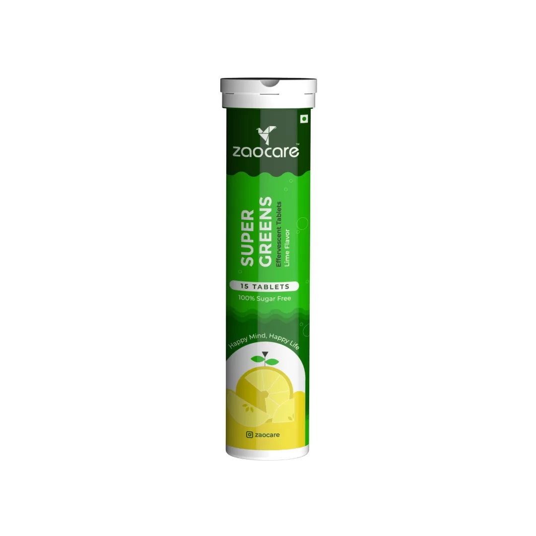 Zaocare Supergreen Effervescent Tablets