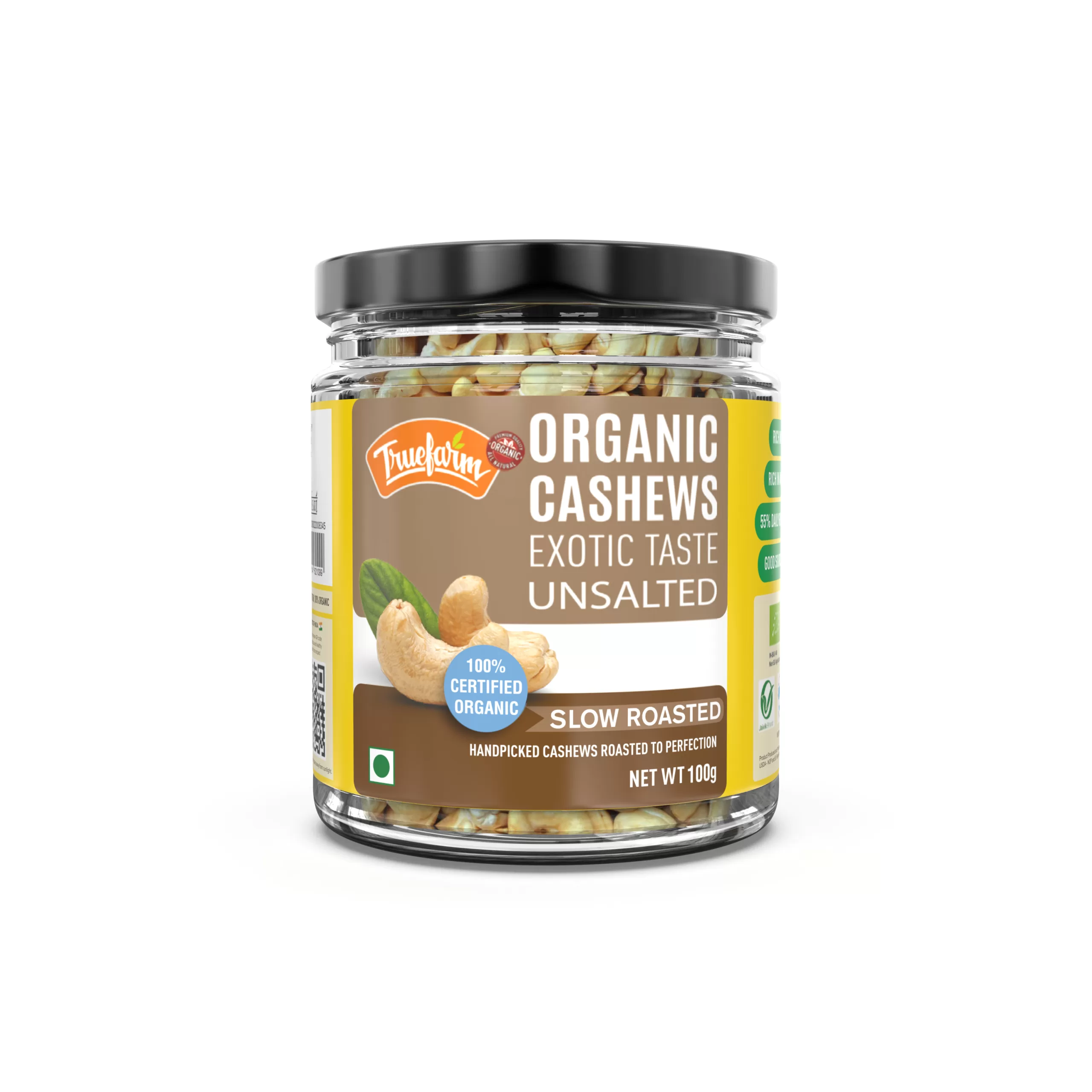 Truefarm Organic Roasted Cashews