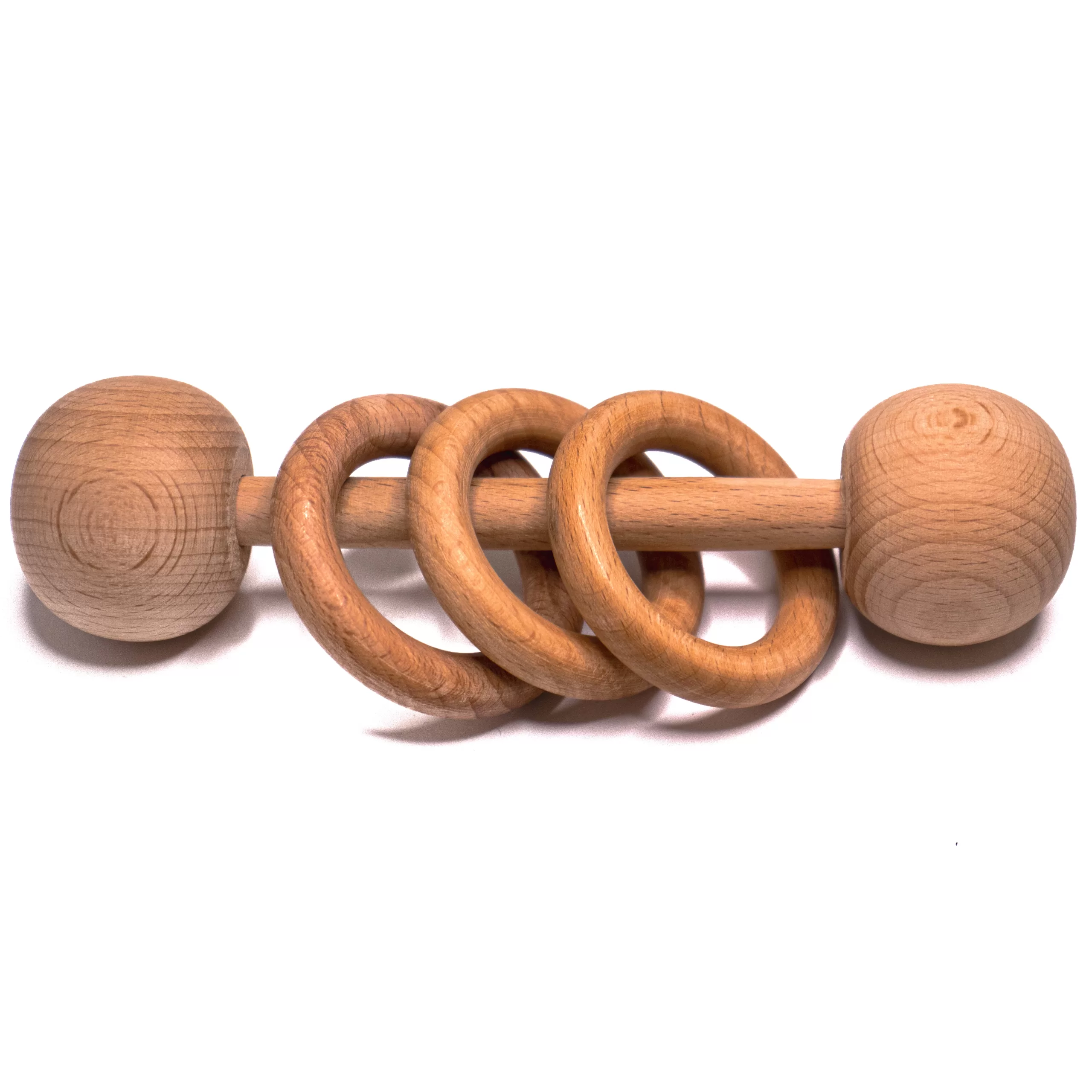 Wooden Baby Rattle