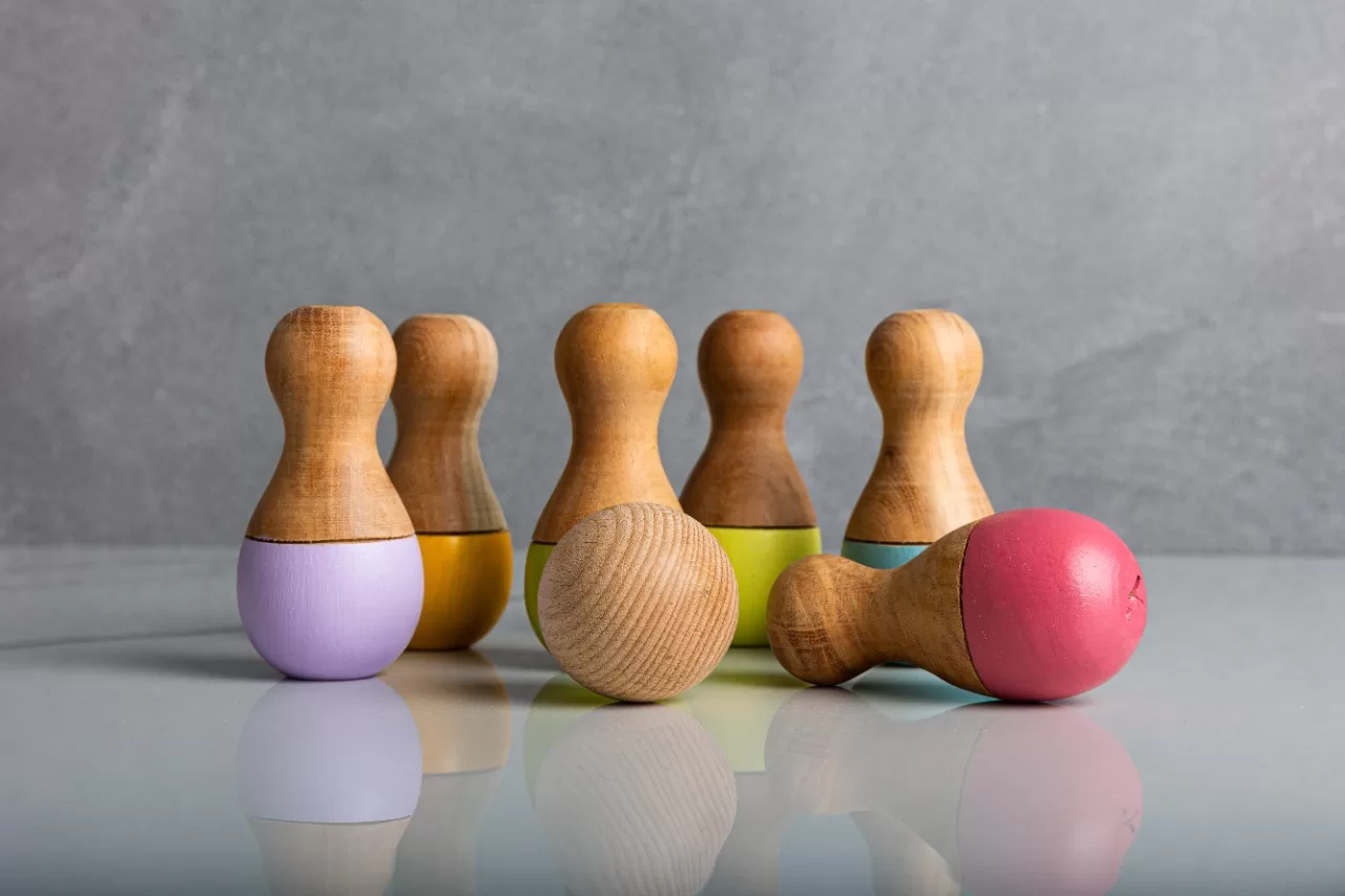 Toddler Bowling Pin Set