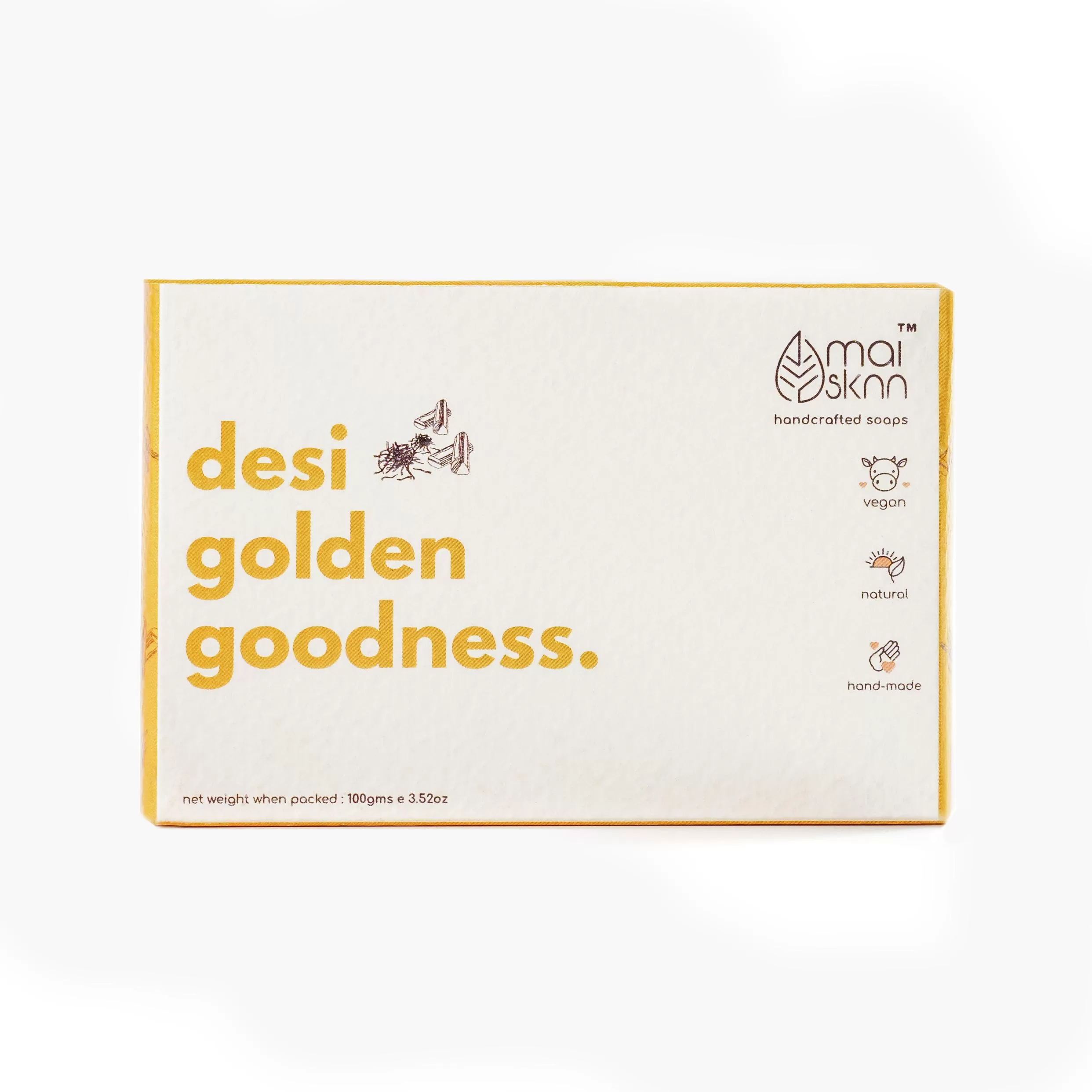 Desi Golden Goodness Soap Bar