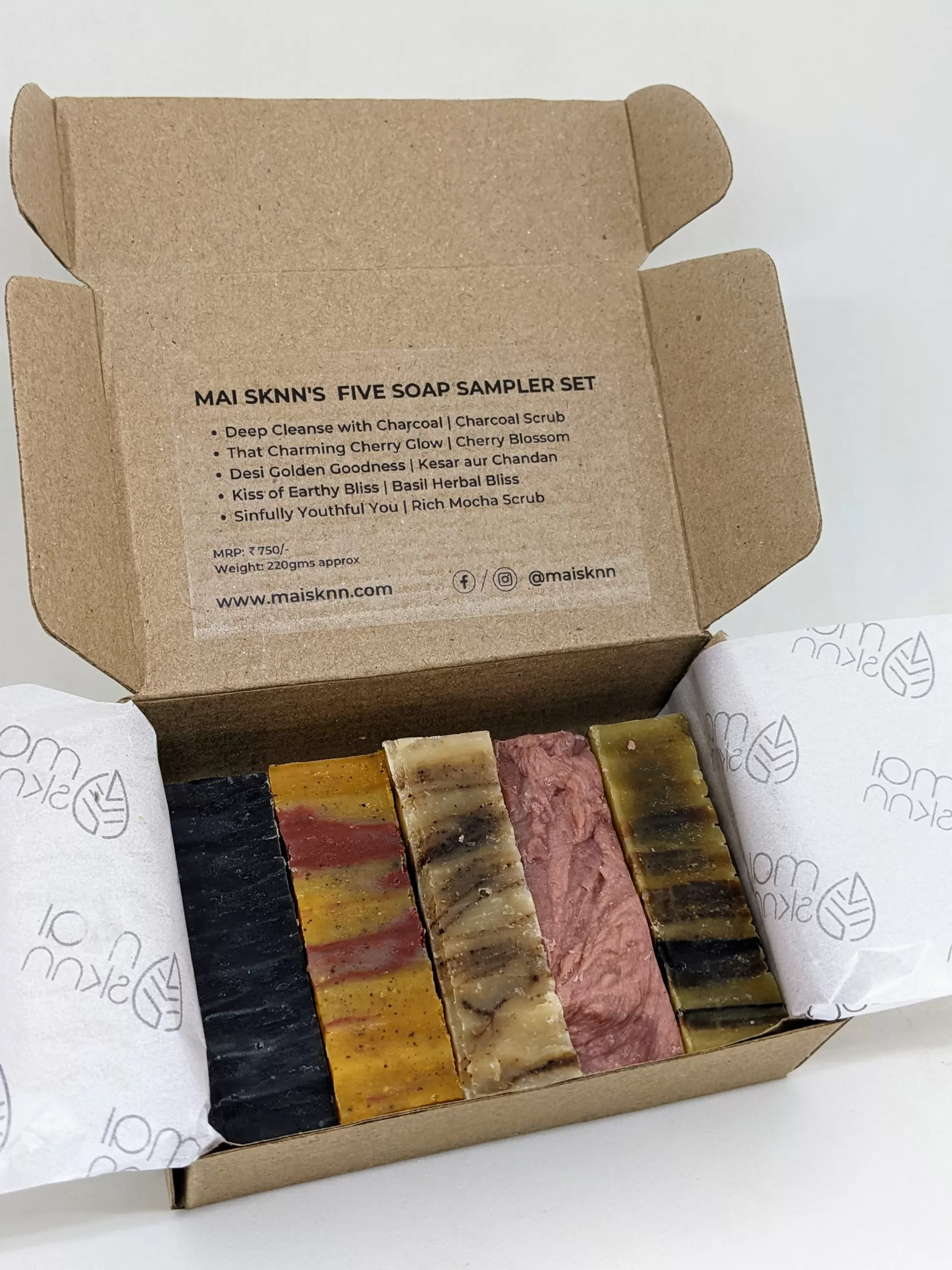 Face & Body Soap Sampler Set