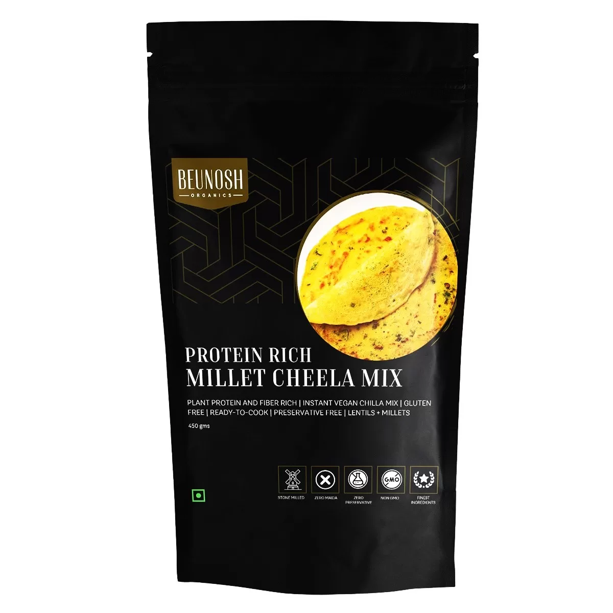 Beunosh Protein Rich Millet Chilla Mix