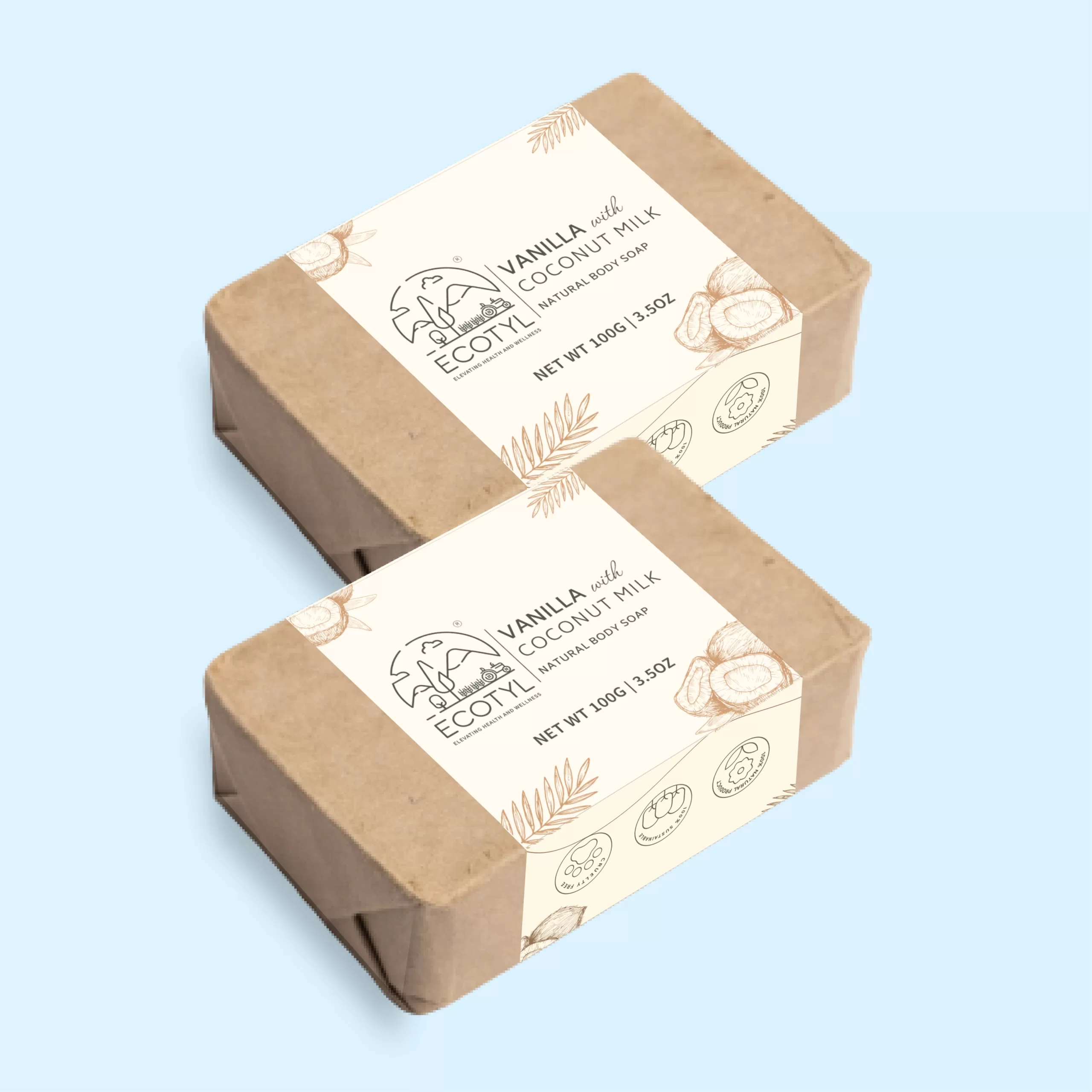 Ecotyl Coconut Milk Soap with Vanilla