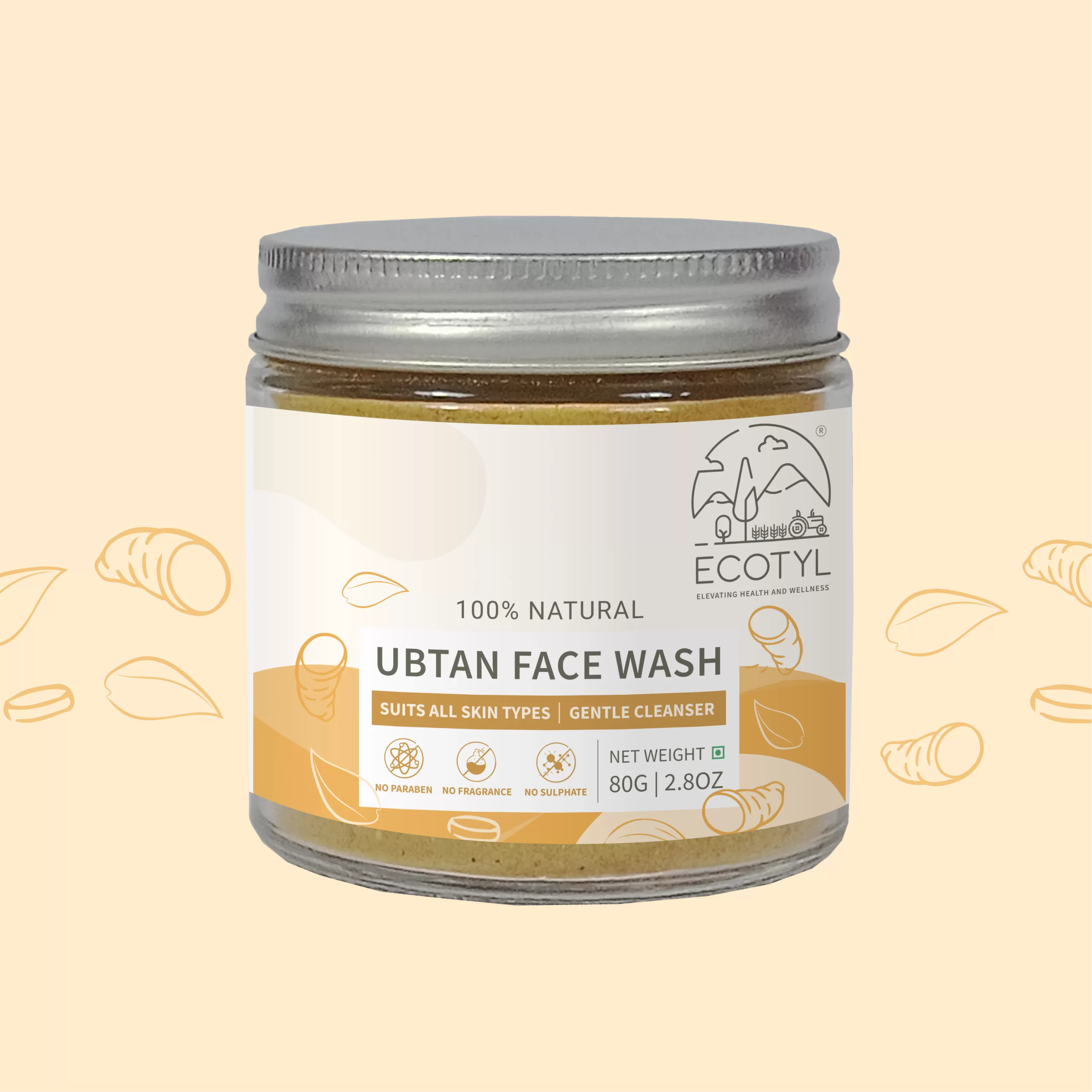 Ecotyl Ubtan Face Wash Powder