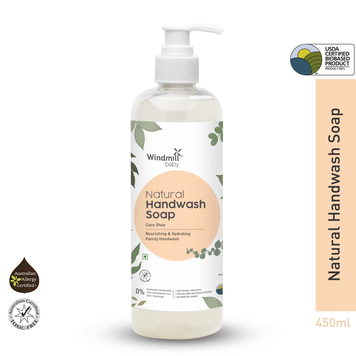 Windmill Baby Natural Handwash Liquid Soap