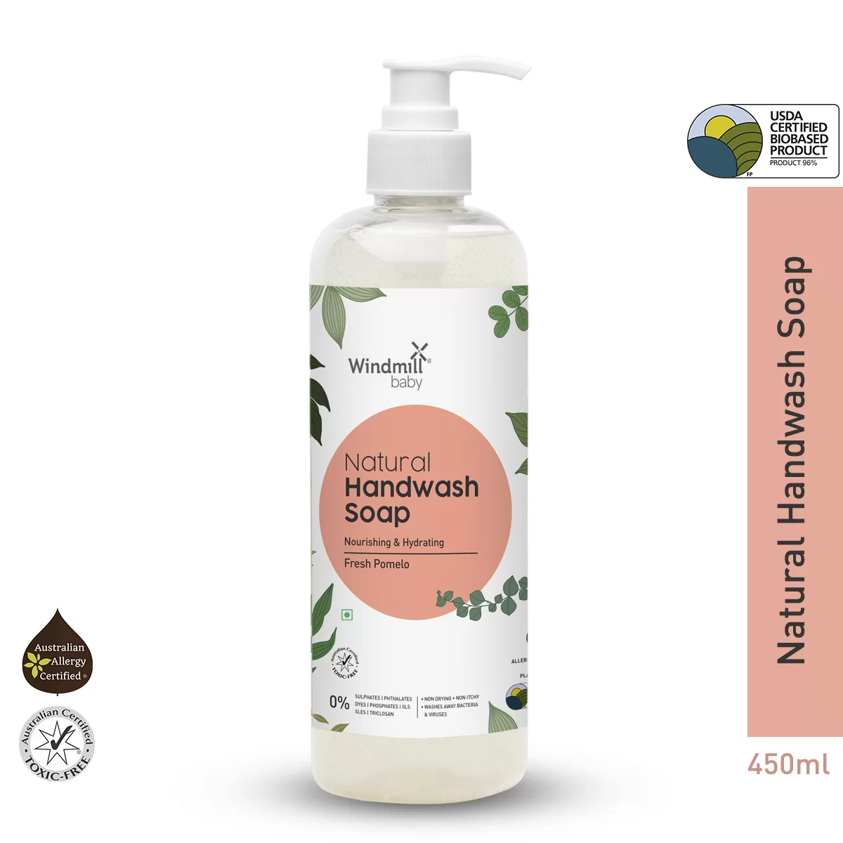 Windmill Baby Natural Handwash Liquid Soap