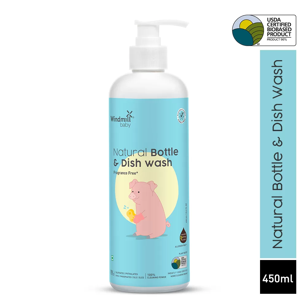 Windmill Baby Bottle & Dish Wash Liquid Cleanser