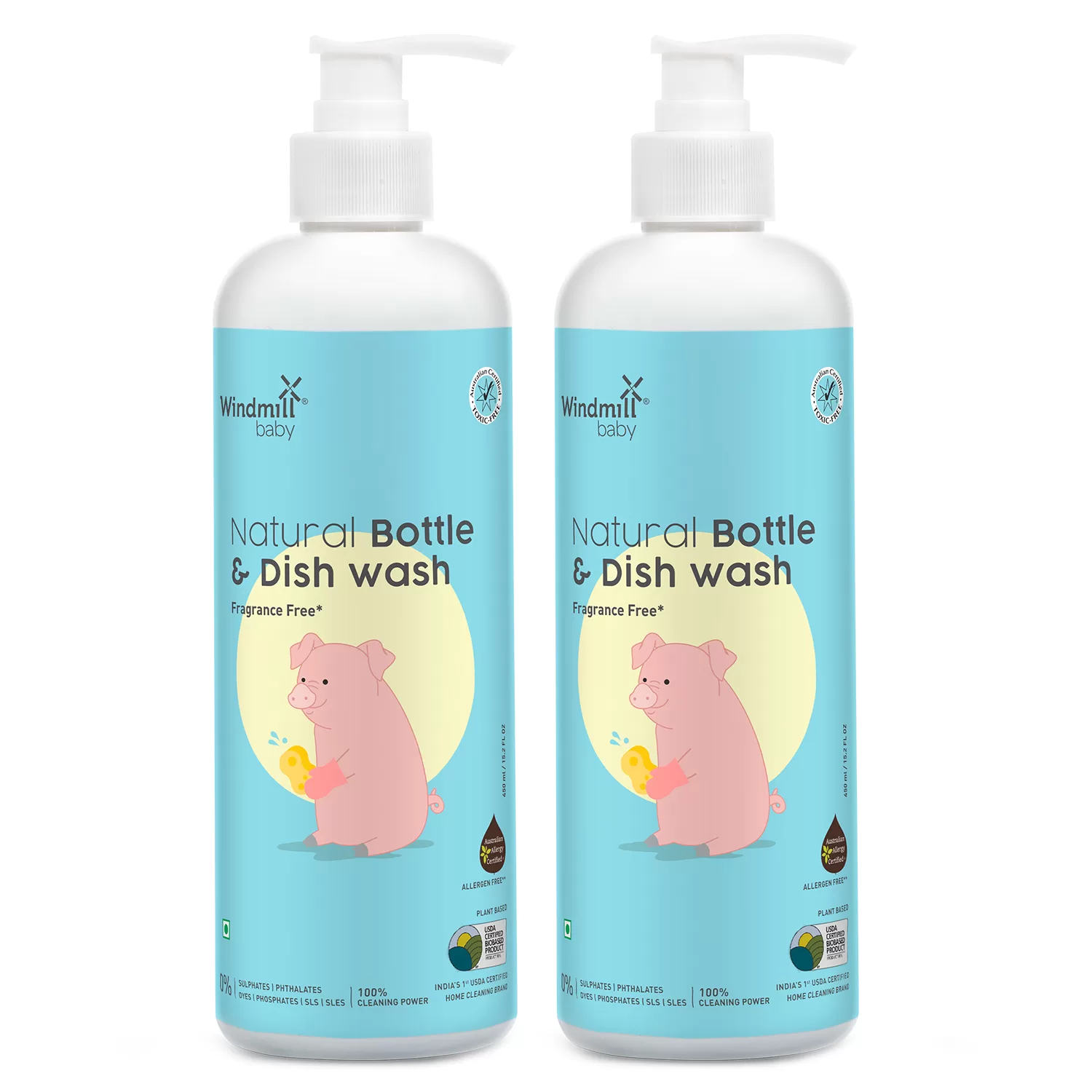 Windmill Baby Bottle & Dish Wash Liquid Cleanser