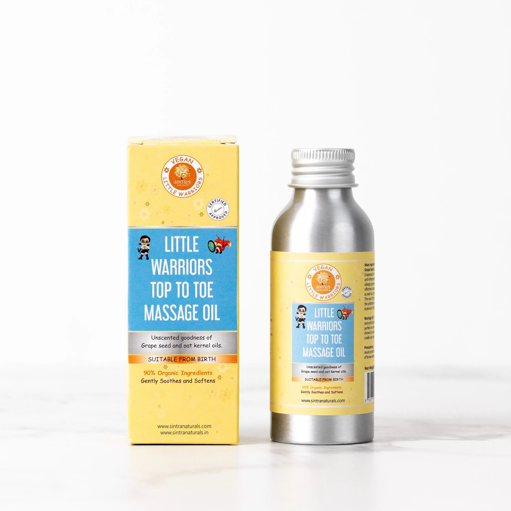 Sintra Little Warriors Massage Oil