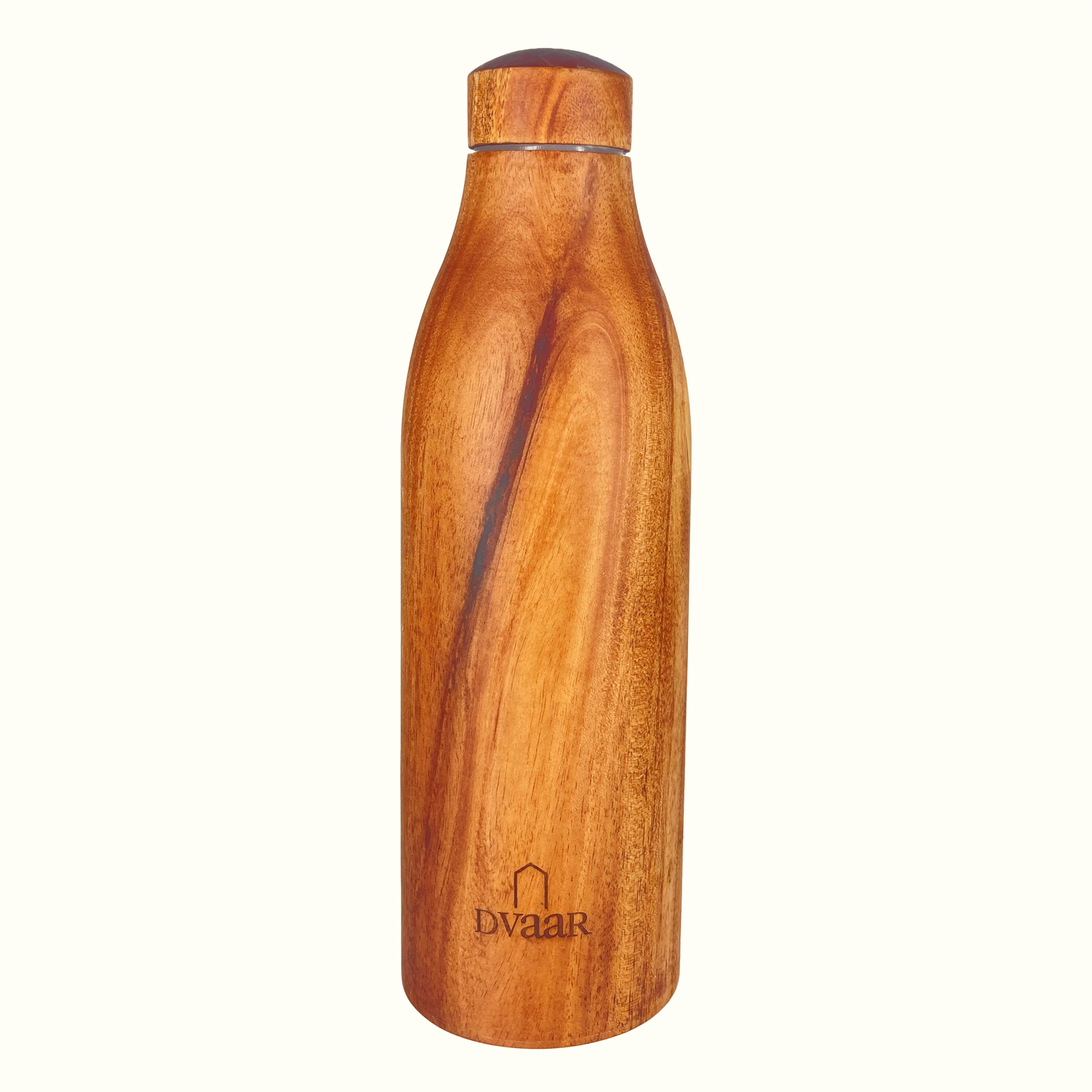 Dvaar Wooden Copper Bottle