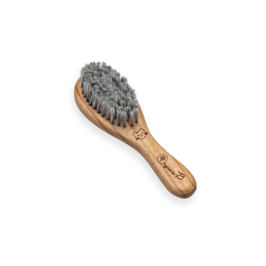 Organic B Cradle Cap Comfort Mango Wood Baby Hairbrush