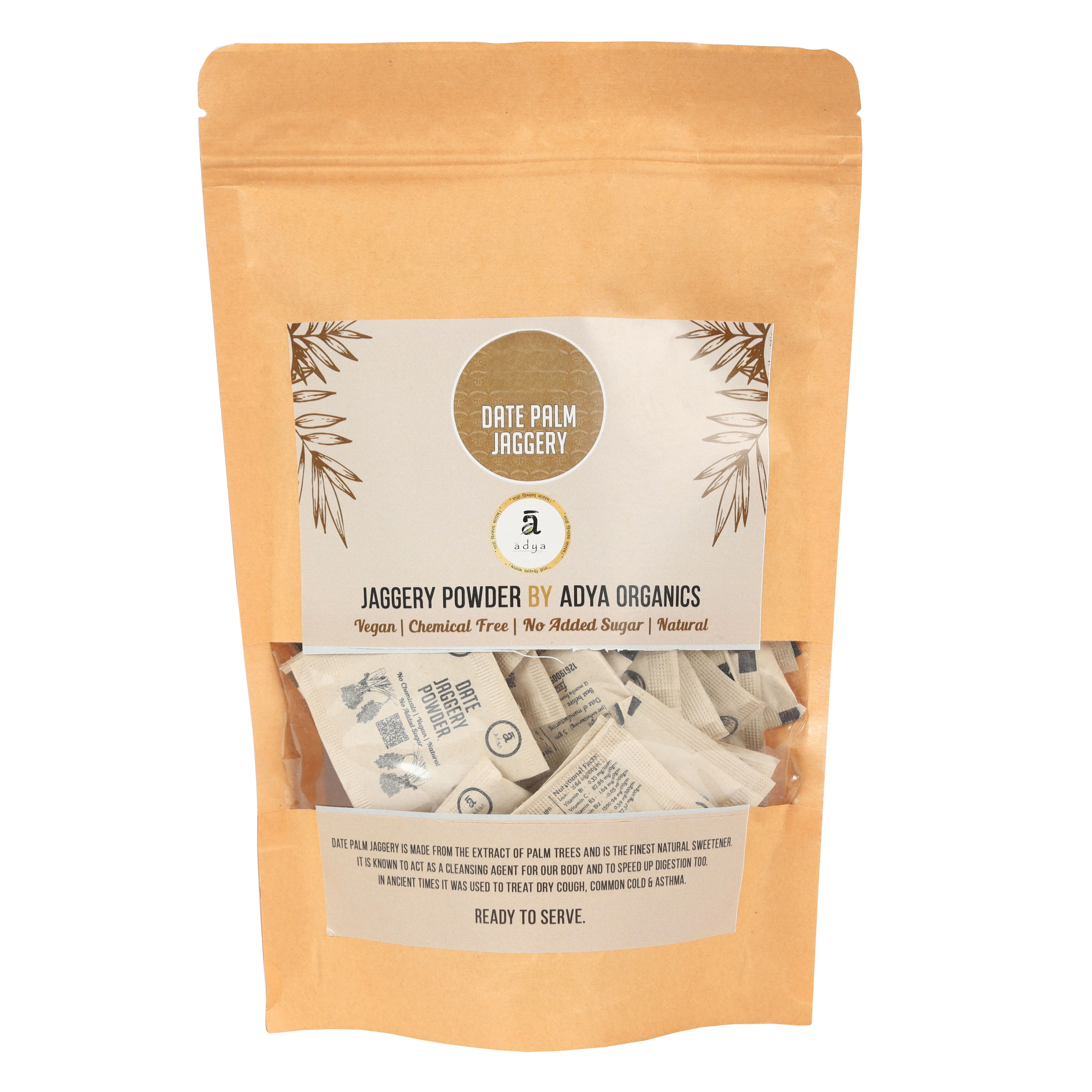 Adya Organics Date Palm Jaggery Sachets