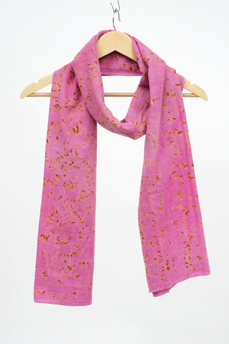 Ecoshi Eco-printed Kala Cotton Stole