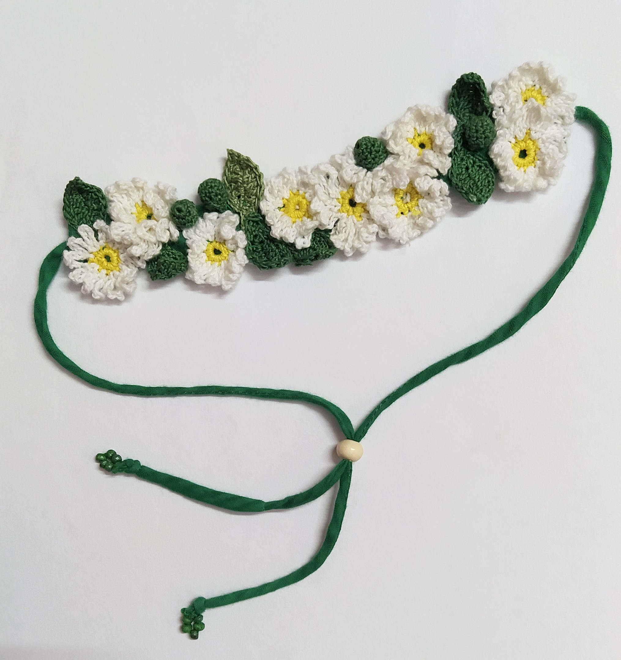 Ikriit'M Daisy Crochet Hair String