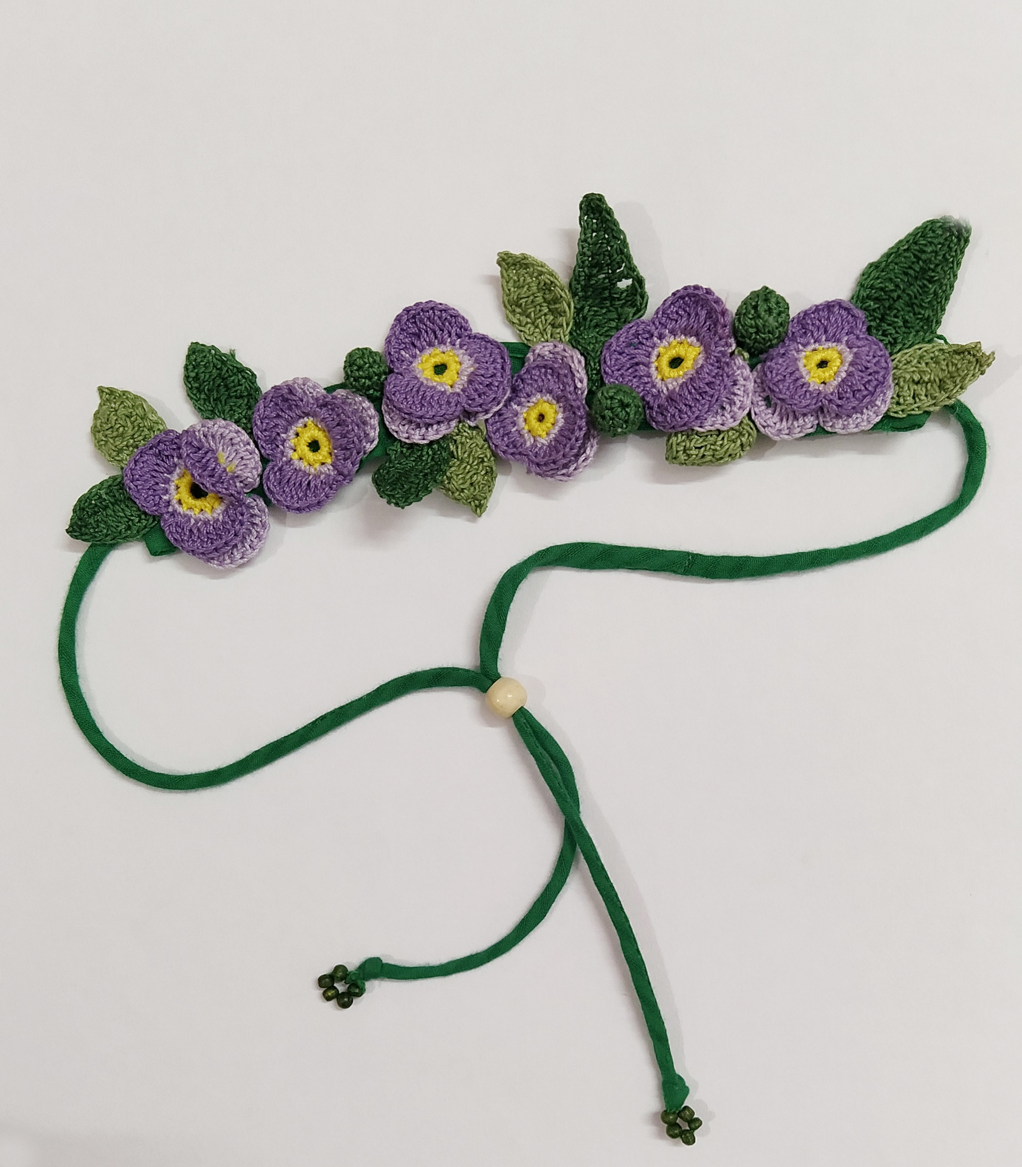 Ikriit'M Pansy Crochet Hair String