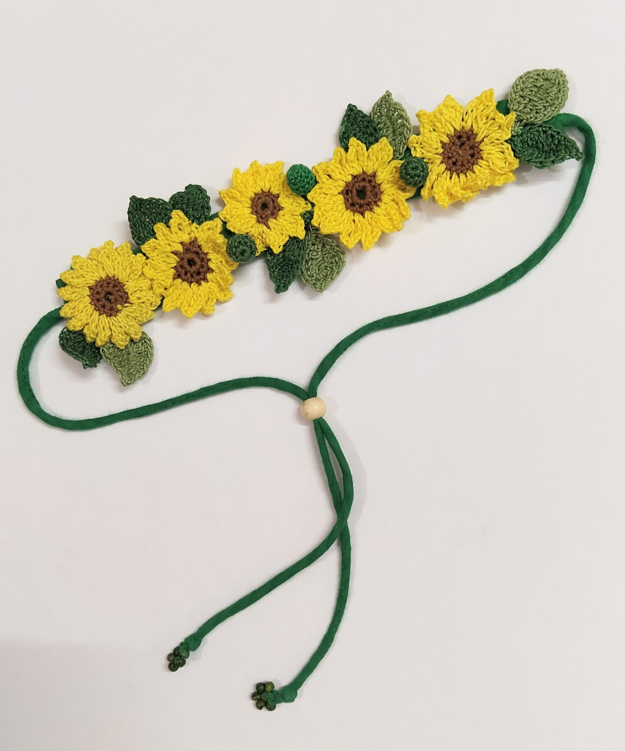 Ikriit'M Sunflower Crochet Hair String