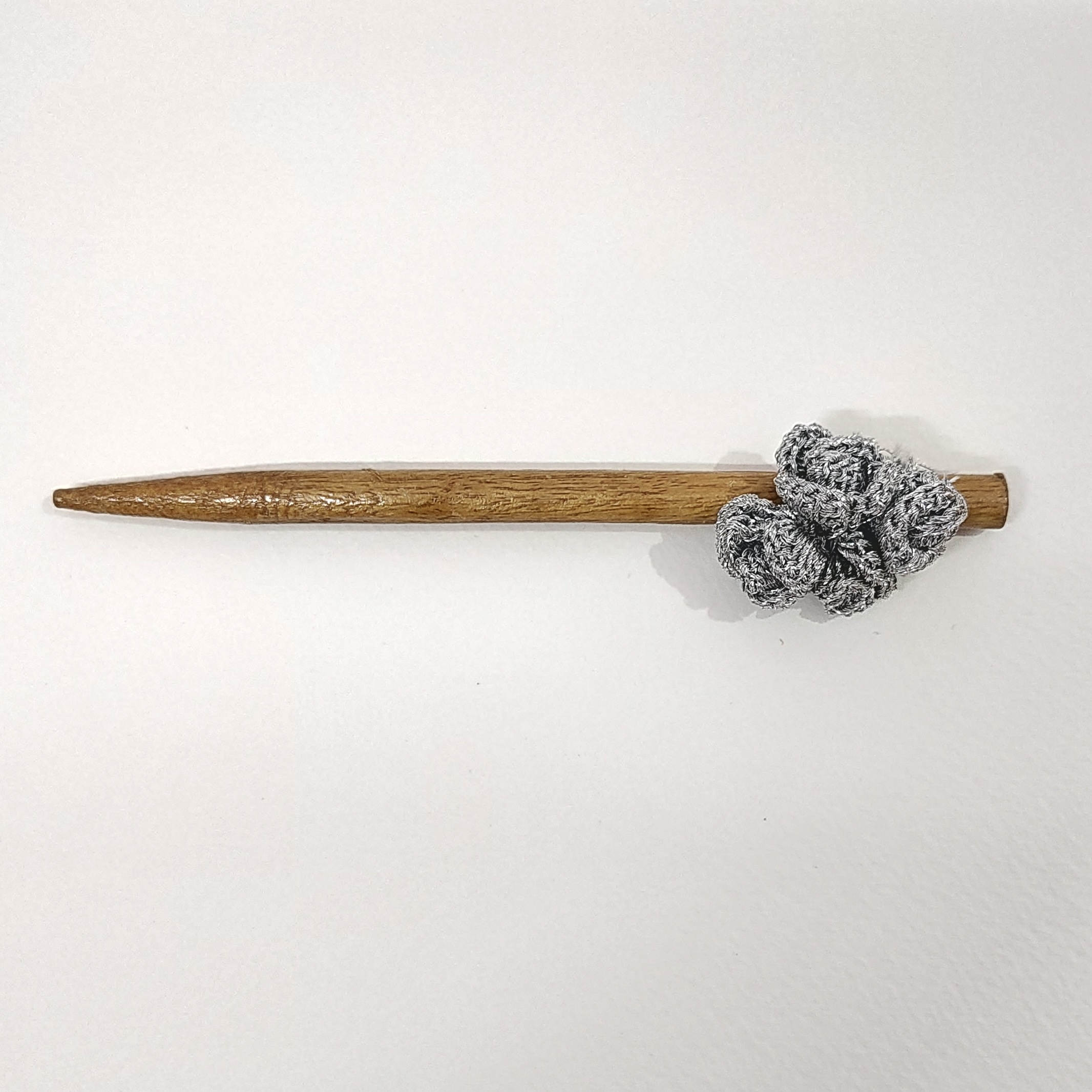 Ikriit'M Silver Flower Hair Stick