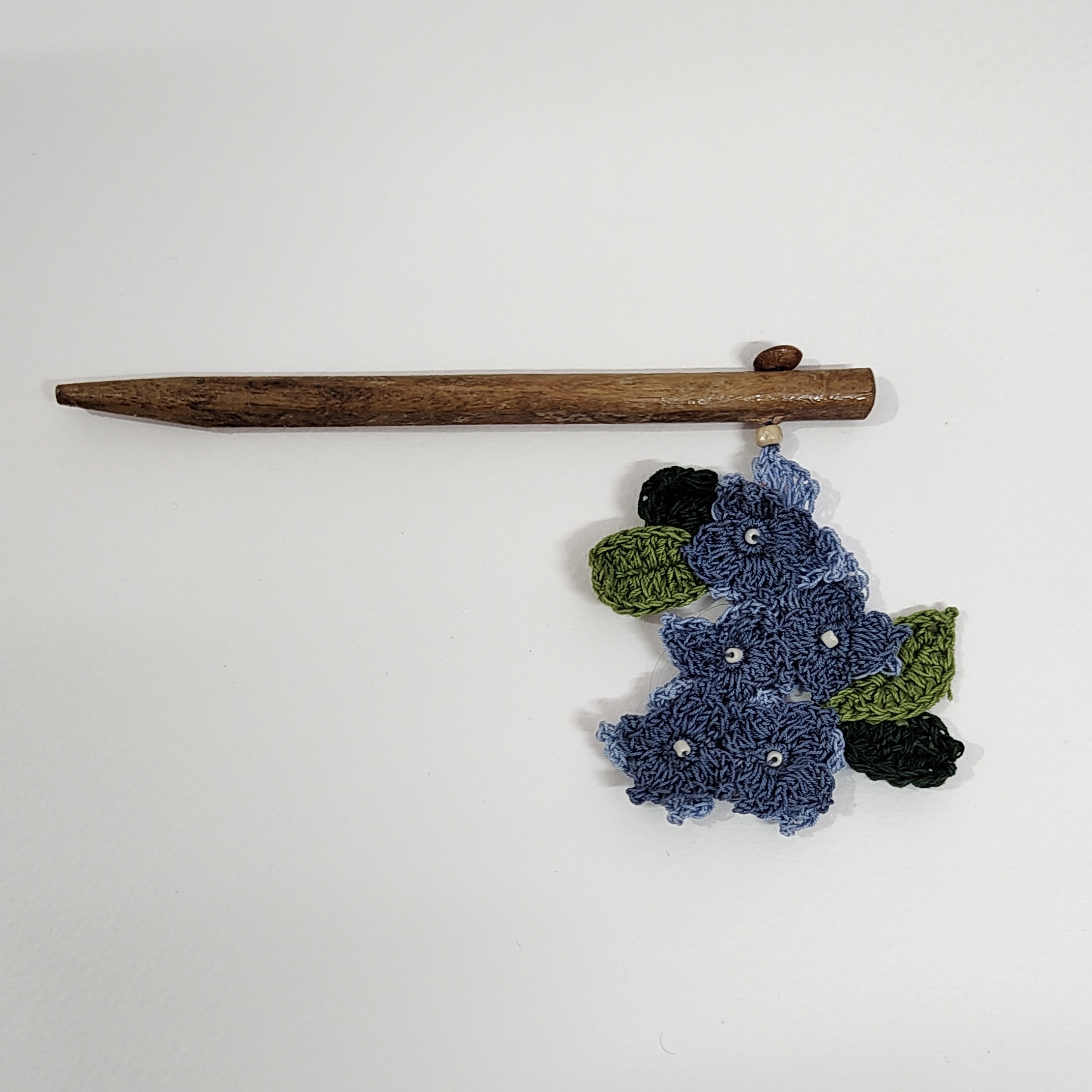 Ikriit'M Hydrangea Bouquet Hair Stick