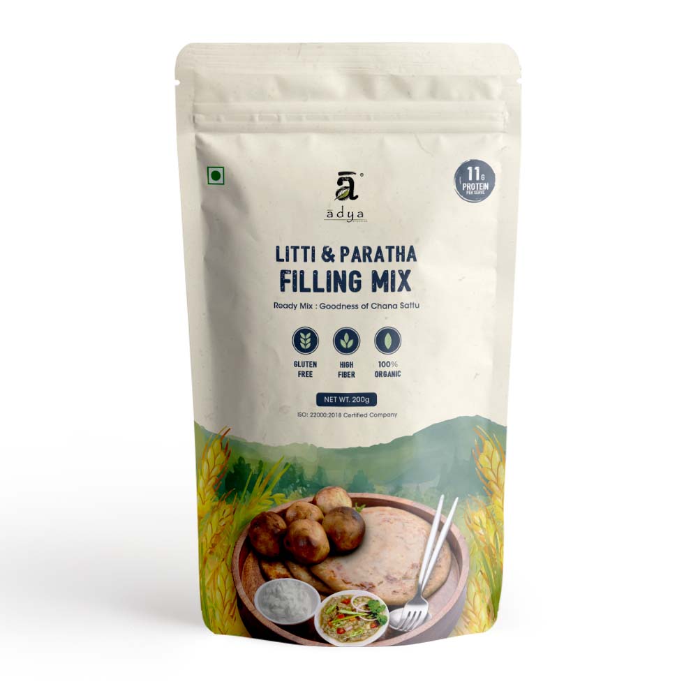 Adya Organics Litti & Paratha Filling Mix