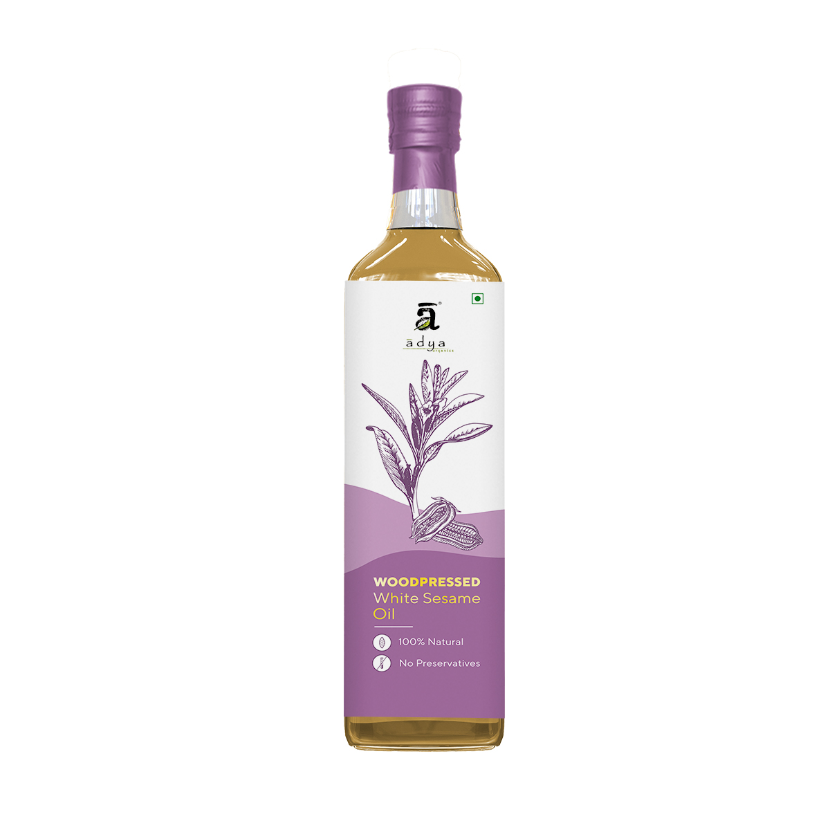 Adya Organics White Sesame Oil