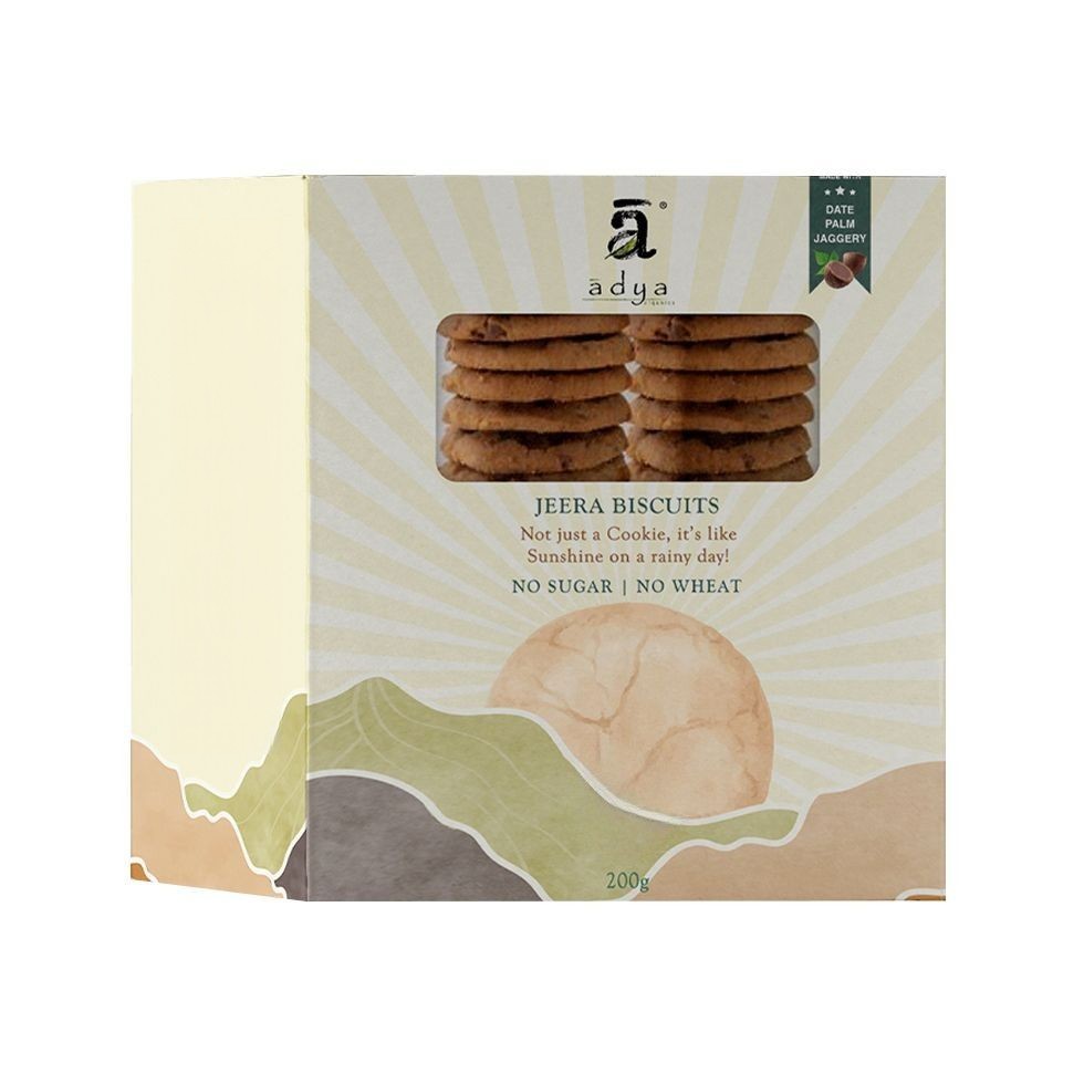 Adya Organics Jeera Biscuits