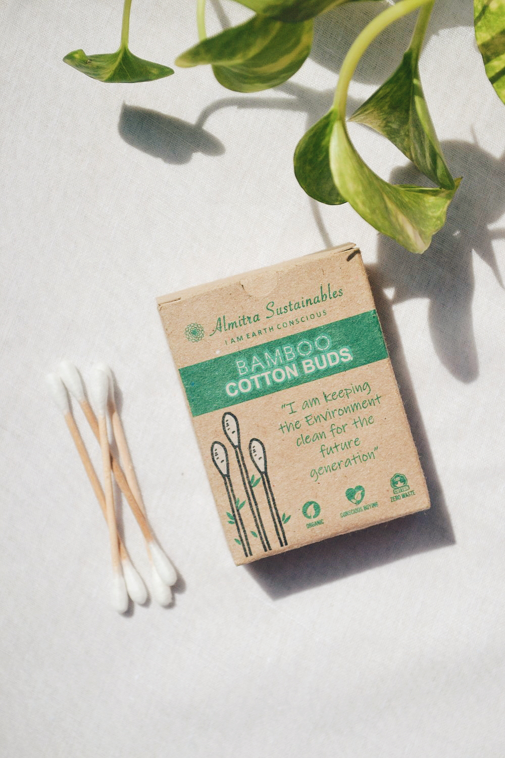 Almitra Sustainables Bamboo Cotton Buds