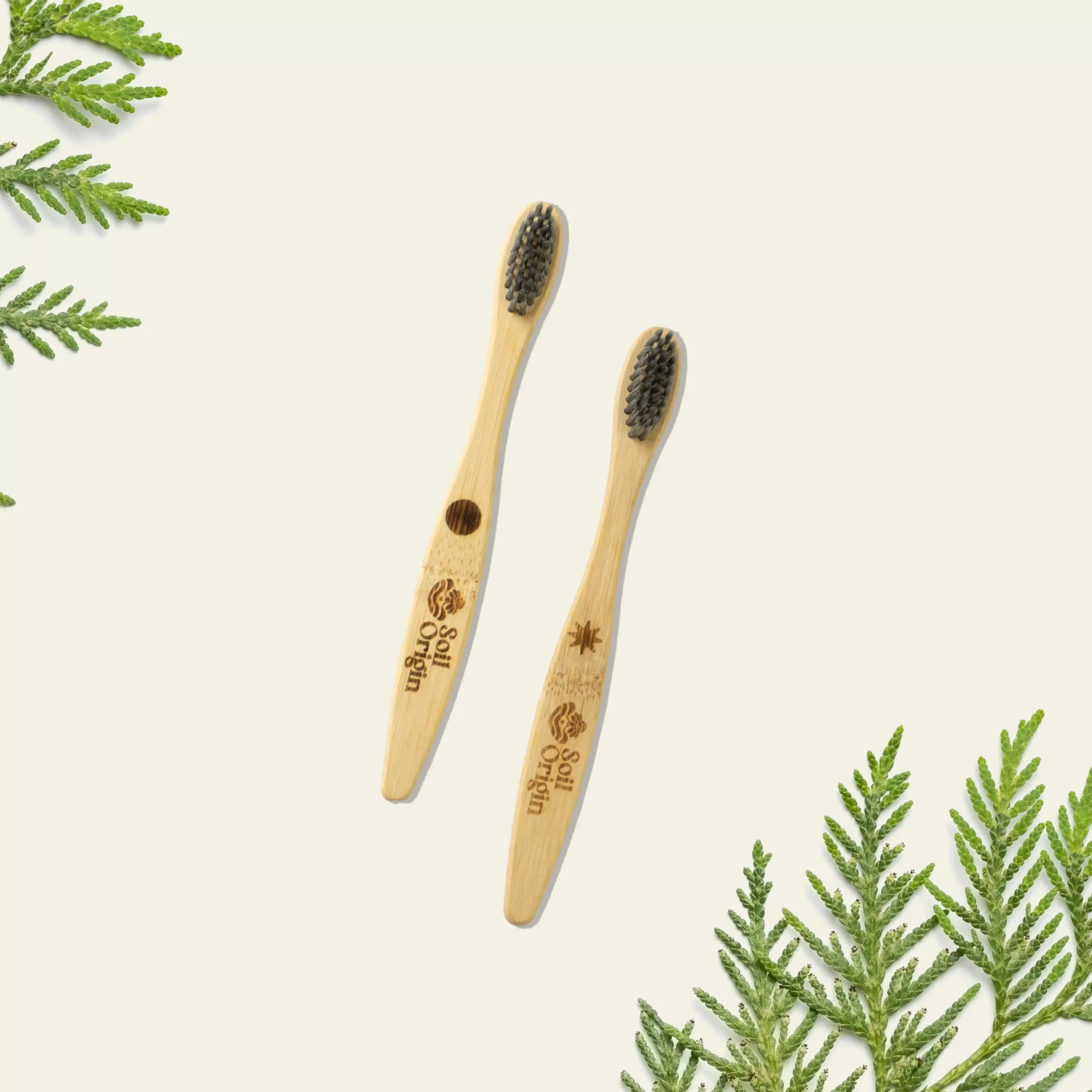 Soil Origin Kids Bamboo Toothbrush