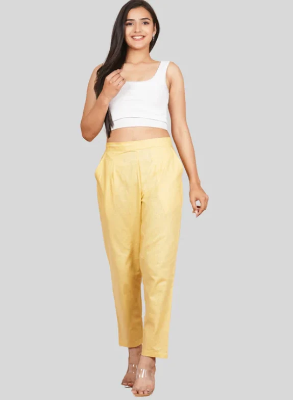 Women’s Linen Cotton Palazzo Pants