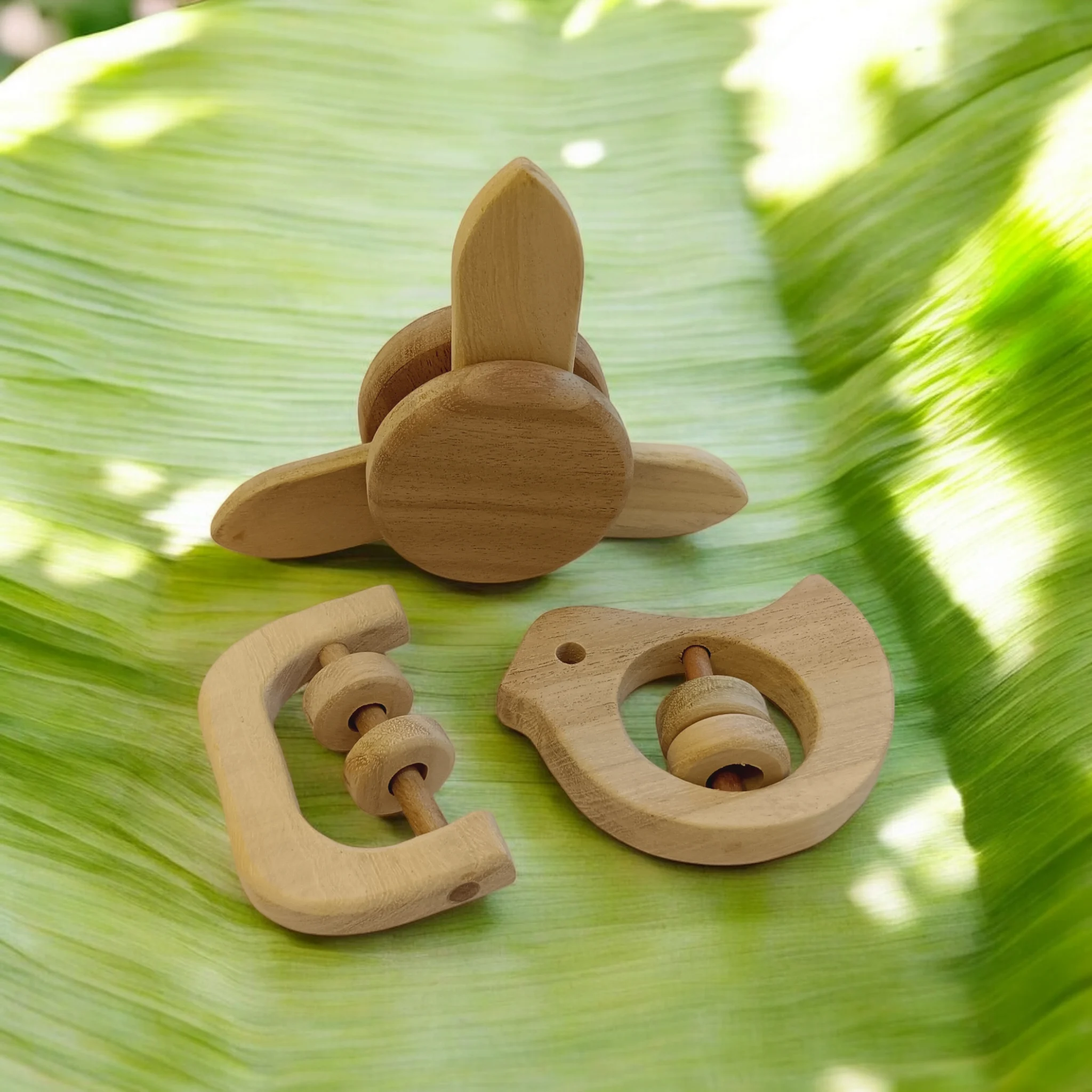 Neemtoys® Wooden Flower Tumbler