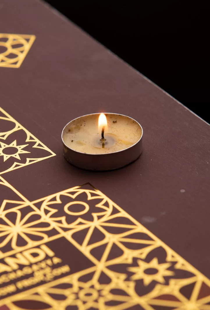 Wow Nandi Divine Wellness T-Light Candle
