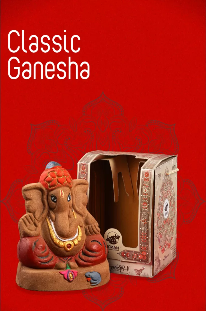 Wow Nandi Eco-Friendly Ganesha